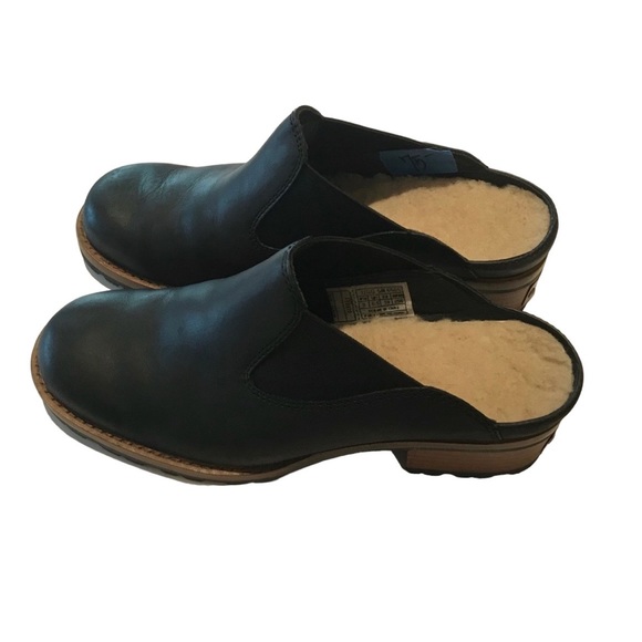 UGG brown leather mule, size 8, like new - Picture 4 of 7